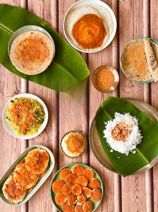 Quick Ones Combo | ready under 5 min (poha, upma, coconut chutney, molgapodi, rasam)
